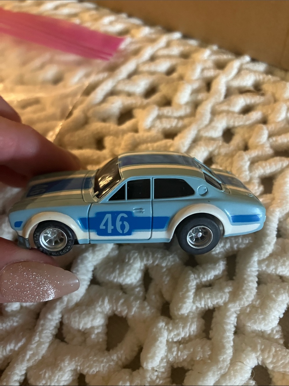 RARE Ford Escort #1944 Aurora AFX slot car
